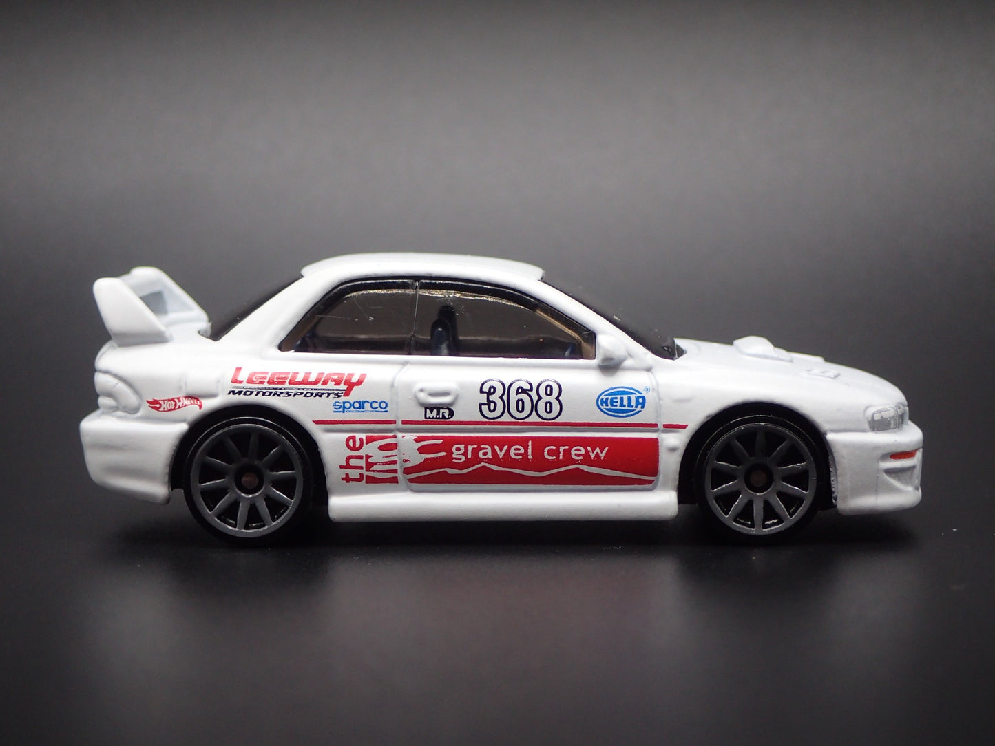 1992-2000 SUBARU IMPREZA 22B STI WHITE 1:64 SCALE COLLECTIBLE DIECAST MODEL CAR