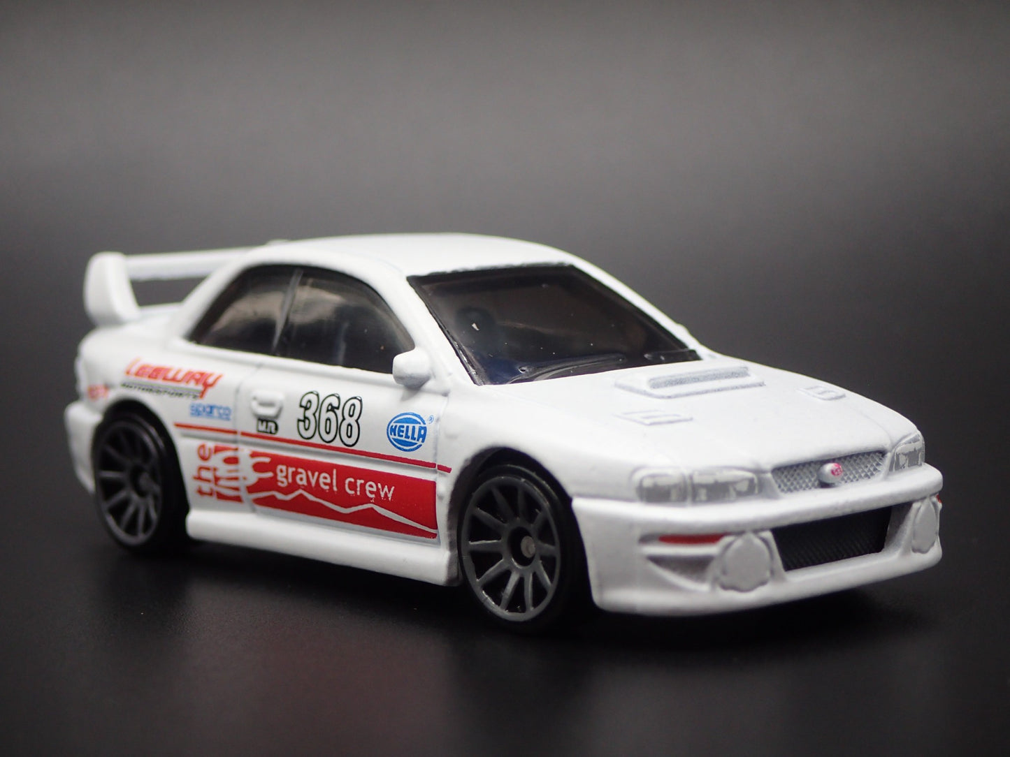 1992-2000 SUBARU IMPREZA 22B STI WHITE 1:64 SCALE COLLECTIBLE DIECAST MODEL CAR