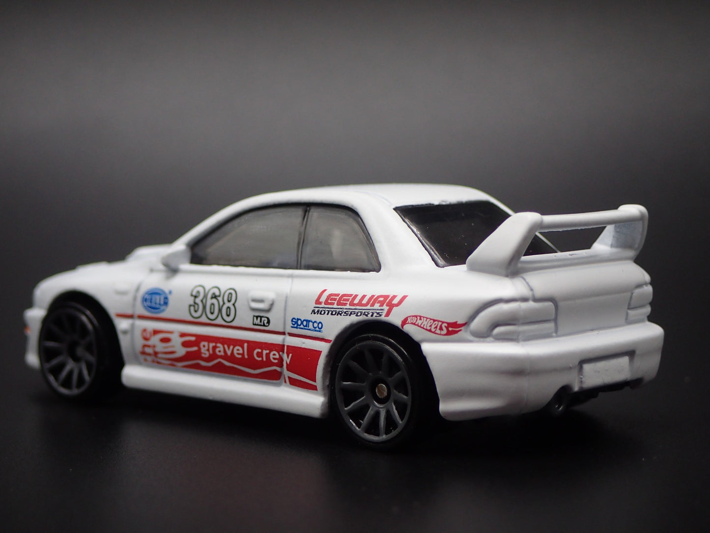 1992-2000 SUBARU IMPREZA 22B STI WHITE 1:64 SCALE COLLECTIBLE DIECAST MODEL CAR