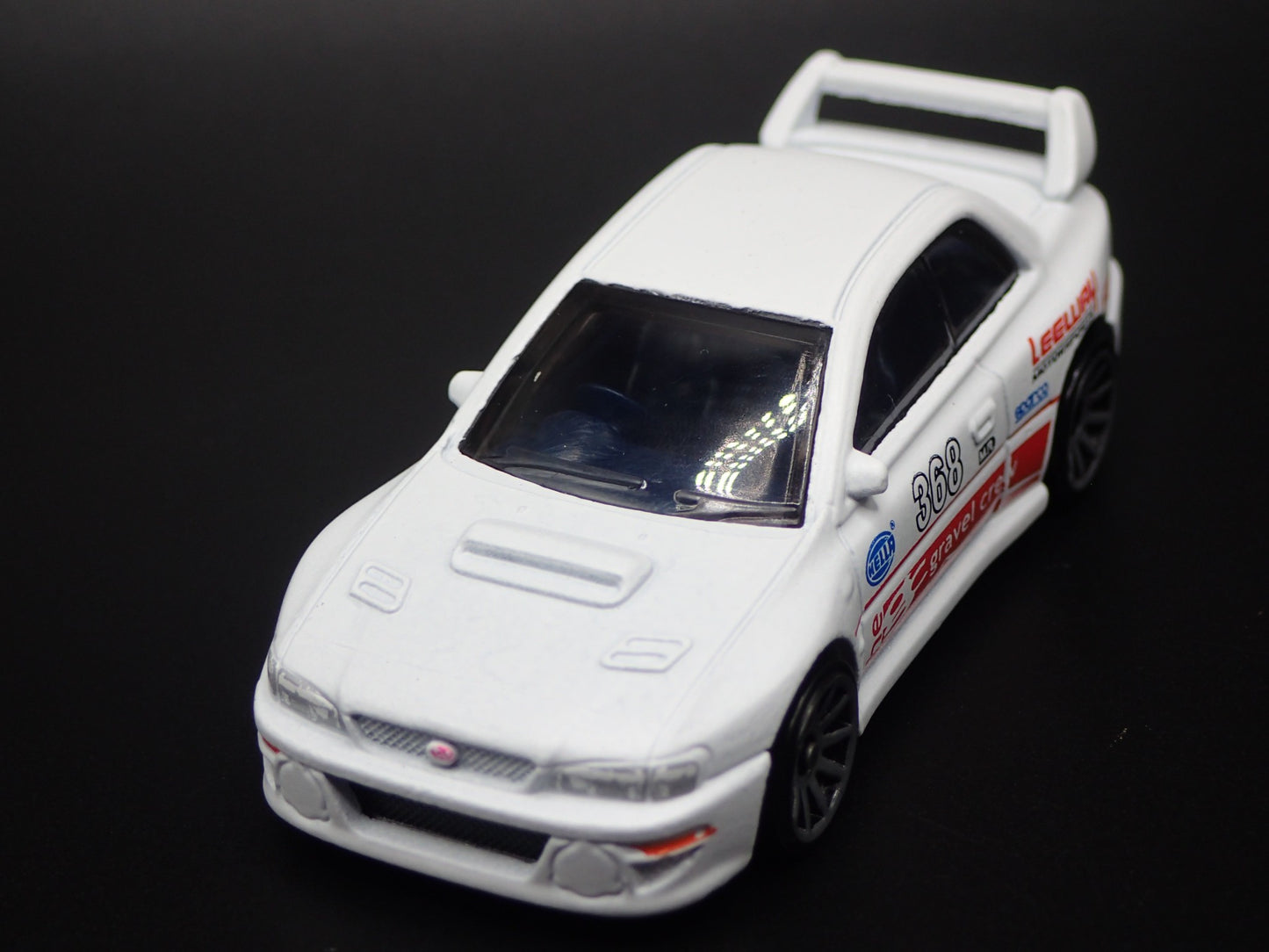 1992-2000 SUBARU IMPREZA 22B STI WHITE 1:64 SCALE COLLECTIBLE DIECAST MODEL CAR