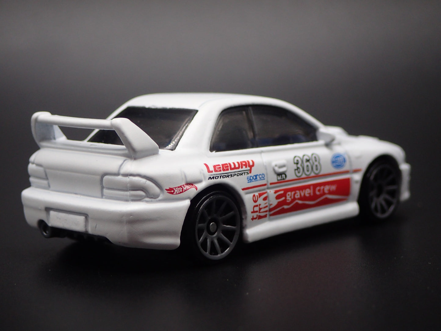 1992-2000 SUBARU IMPREZA 22B STI WHITE 1:64 SCALE COLLECTIBLE DIECAST MODEL CAR