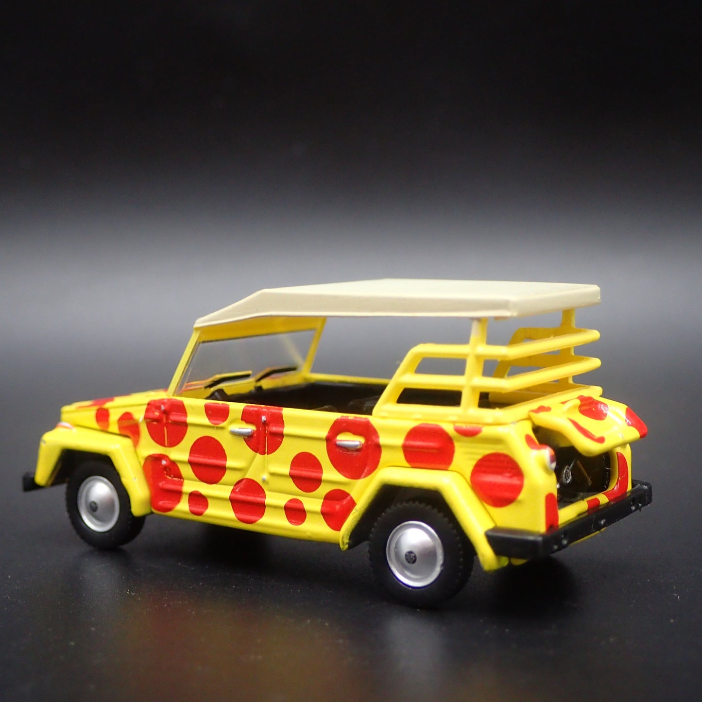 VOLKSWAGEN THING TYPE 181 YELLOW RARE 1:64 SCALE COLLECTIBLE DIECAST MODEL CAR