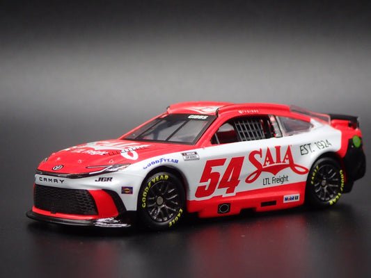 2025 TOYOTA CAMRY #54 TY GIBBS NASCAR SAIA FREIGHT 1:64 SCALE DIORAMA MODEL CAR