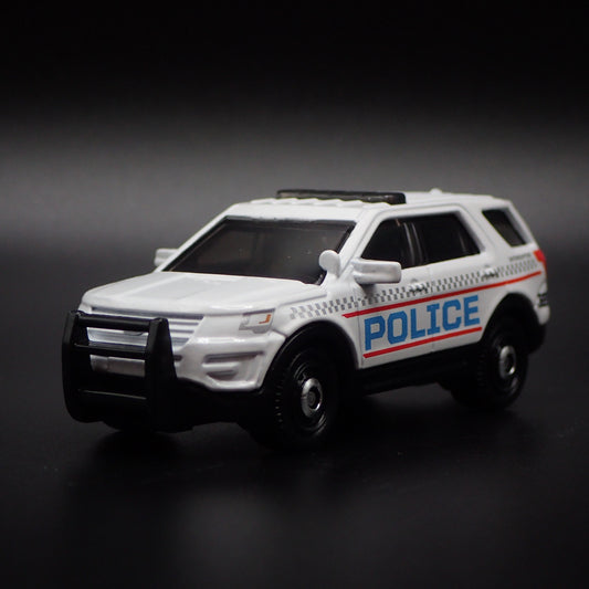 2011-2019 FORD EXPLORER POLICE UTILITY W HITCH 1/64 MB SCALE DIECAST MODEL CAR