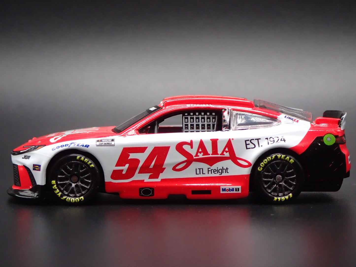 2025 TOYOTA CAMRY #54 TY GIBBS NASCAR SAIA FREIGHT 1:64 SCALE DIORAMA MODEL CAR