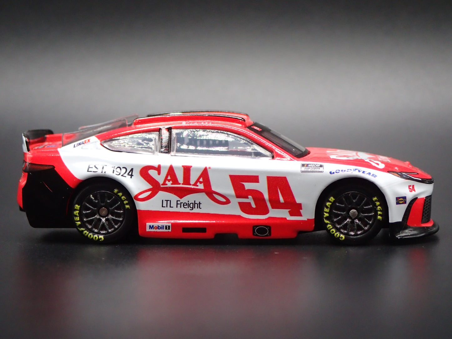 2025 TOYOTA CAMRY #54 TY GIBBS NASCAR SAIA FREIGHT 1:64 SCALE DIORAMA MODEL CAR