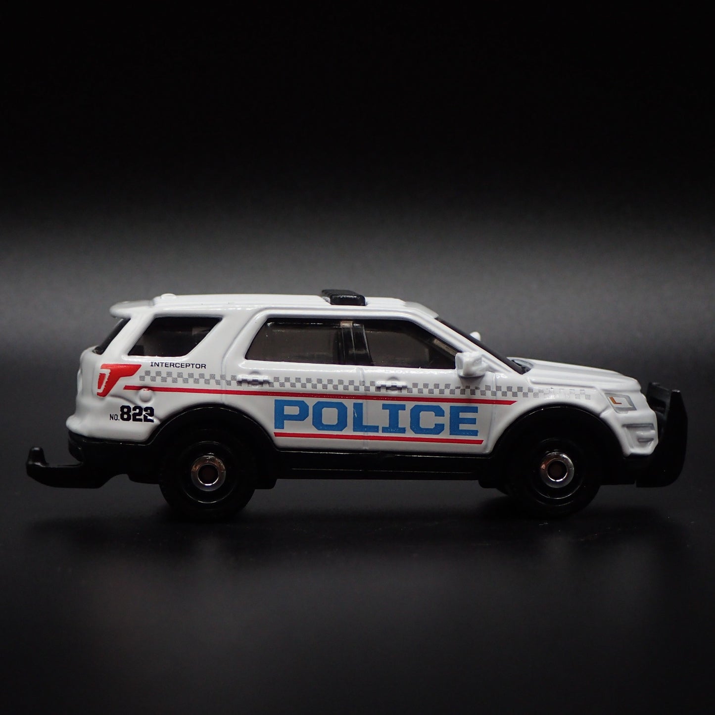 2011-2019 FORD EXPLORER POLICE UTILITY W HITCH 1/64 MB SCALE DIECAST MODEL CAR