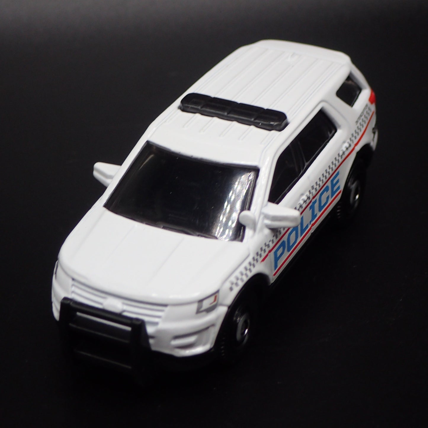 2011-2019 FORD EXPLORER POLICE UTILITY W HITCH 1/64 MB SCALE DIECAST MODEL CAR