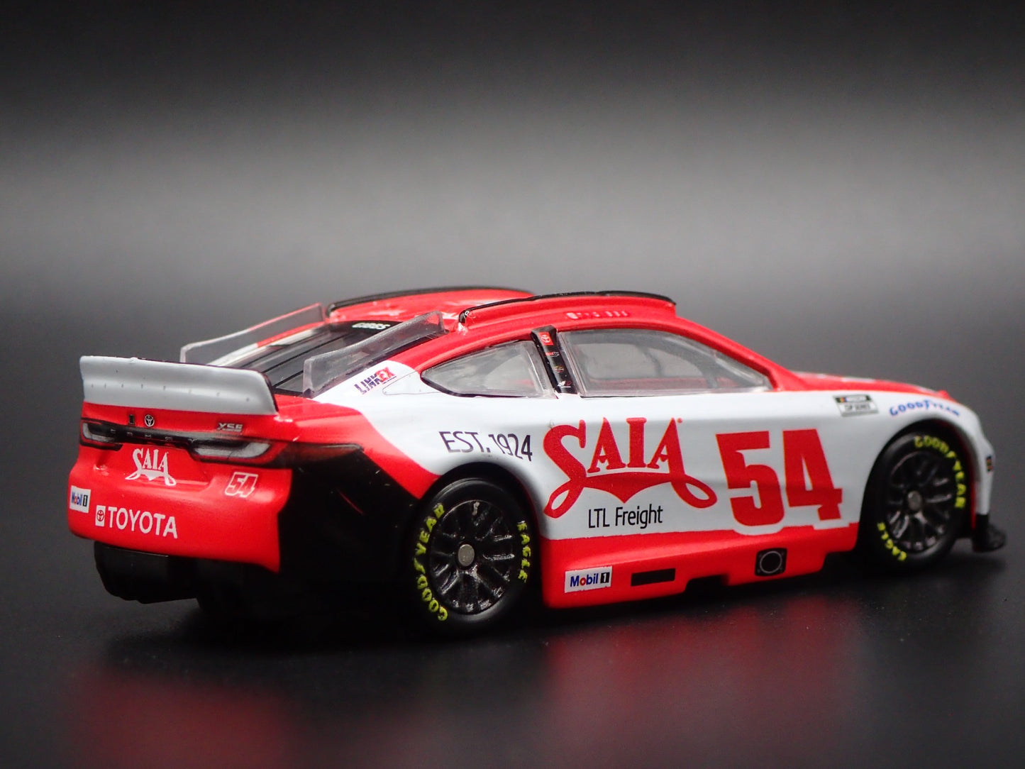 2025 TOYOTA CAMRY #54 TY GIBBS NASCAR SAIA FREIGHT 1:64 SCALE DIORAMA MODEL CAR