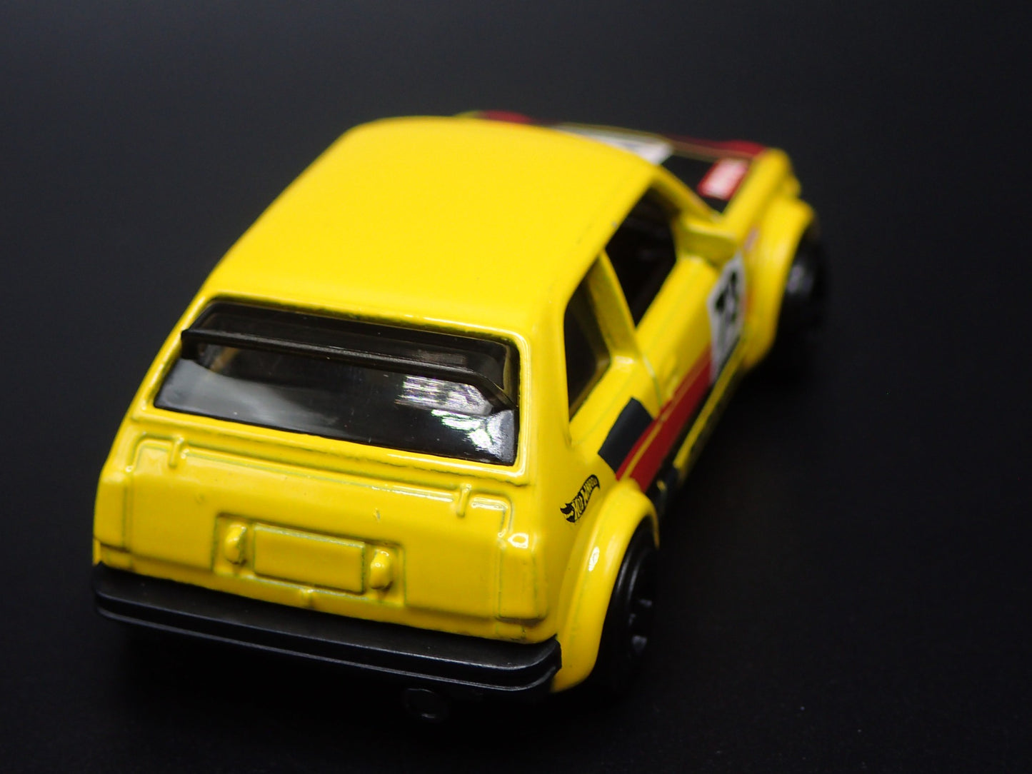 1973-1978 HONDA CIVIC CUSTOM YELLOW 1:64 SCALE COLLECTIBLE DIECAST MODEL CAR