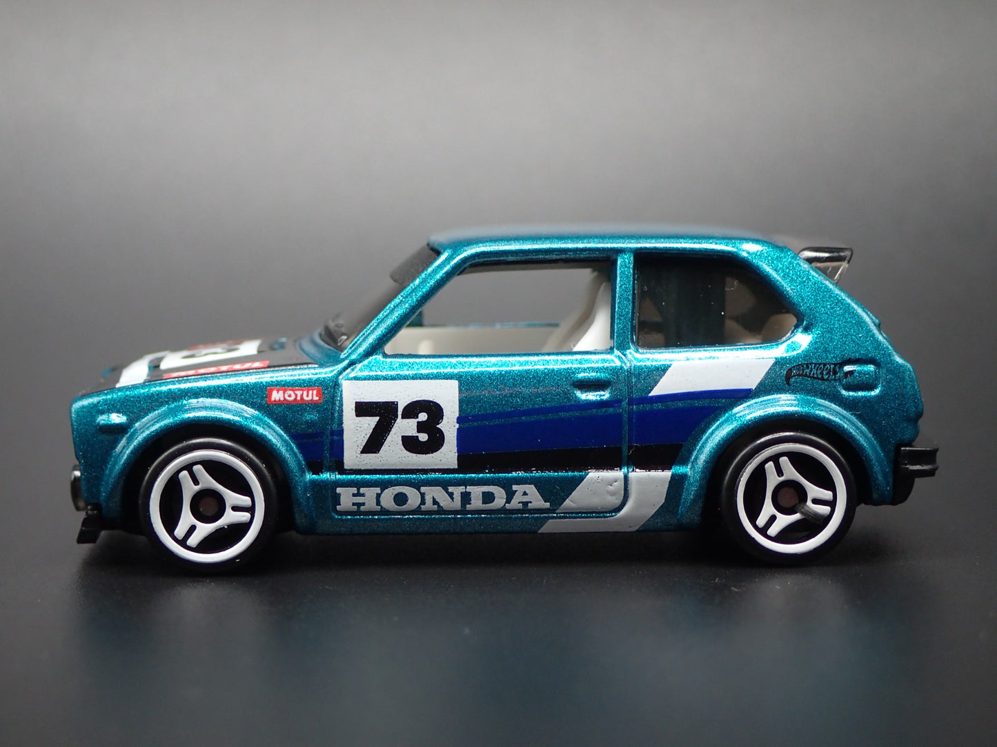 1973-1978 HONDA CIVIC CUSTOM TEAL 1:64 SCALE COLLECTIBLE DIECAST MODEL CAR