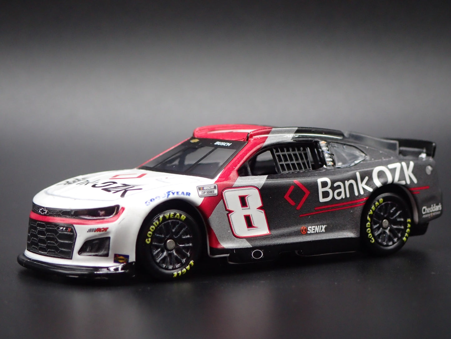 2025 25 CHEVROLET 8 KYLE BUSCH BANK OF THE OZARKS NASCAR 1:64 DIECAST MODEL CAR