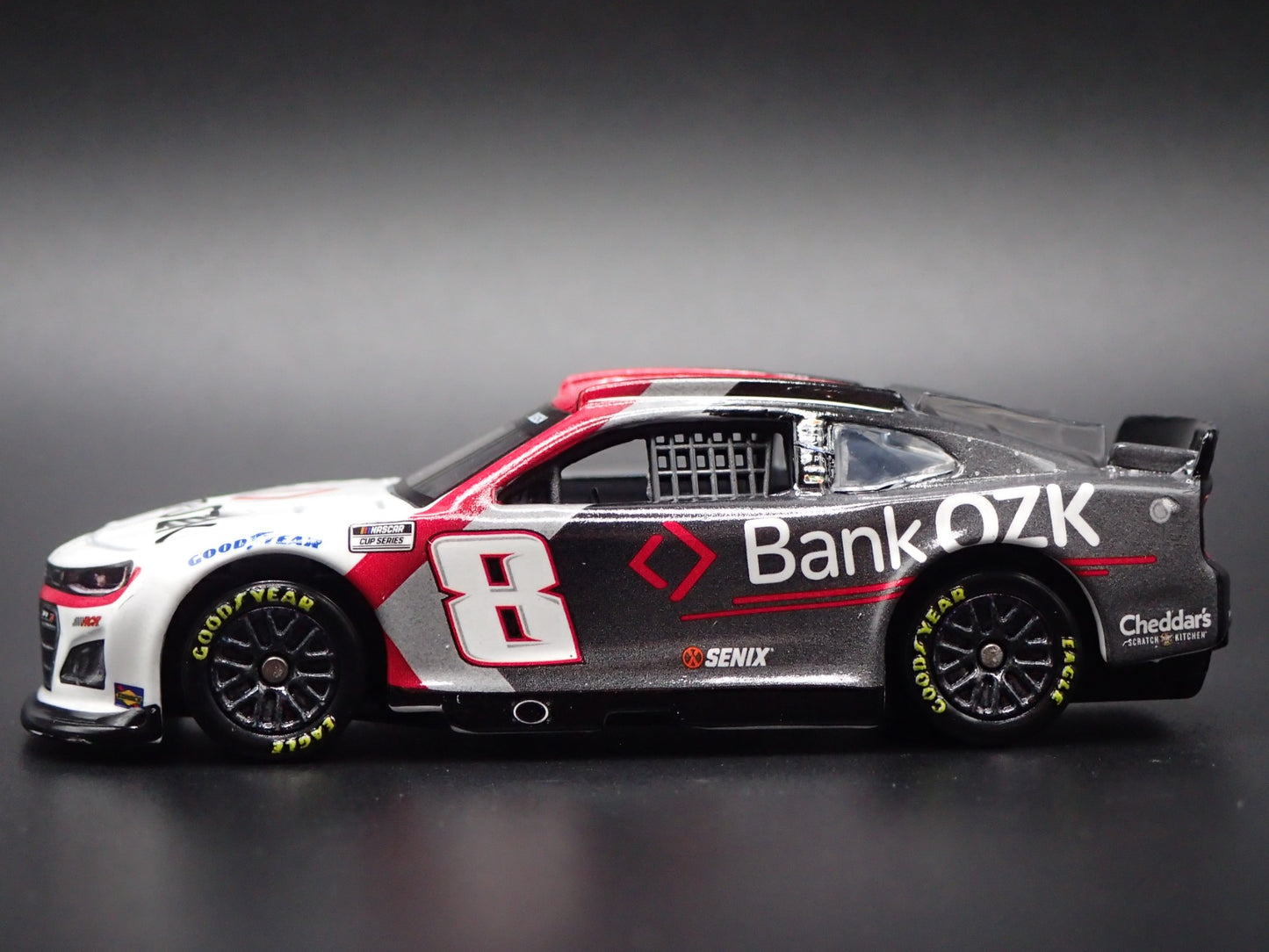 2025 25 CHEVROLET 8 KYLE BUSCH BANK OF THE OZARKS NASCAR 1:64 DIECAST MODEL CAR