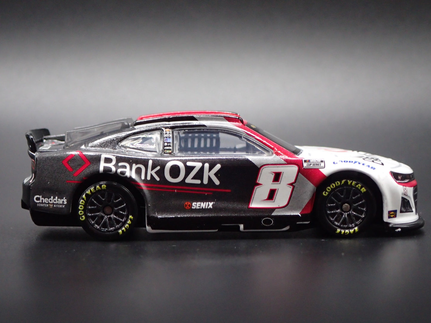 2025 25 CHEVROLET 8 KYLE BUSCH BANK OF THE OZARKS NASCAR 1:64 DIECAST MODEL CAR