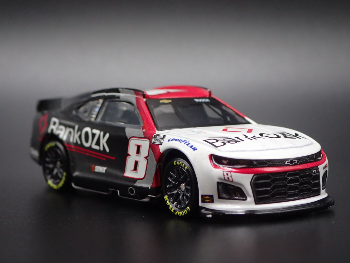 2025 25 CHEVROLET 8 KYLE BUSCH BANK OF THE OZARKS NASCAR 1:64 DIECAST MODEL CAR