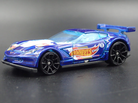 2014-2019 CHEVY CHEVROLET CORVETTE C7R RACE CAR BLU 1:64 SCALE DIECAST MODEL CAR