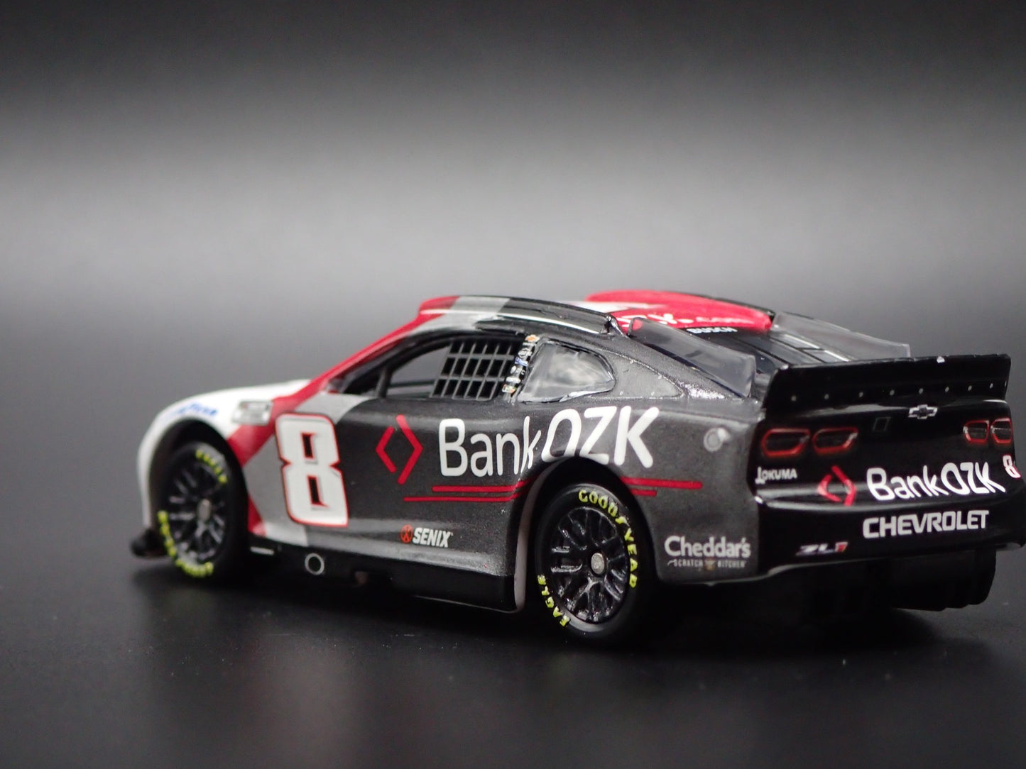 2025 25 CHEVROLET 8 KYLE BUSCH BANK OF THE OZARKS NASCAR 1:64 DIECAST MODEL CAR