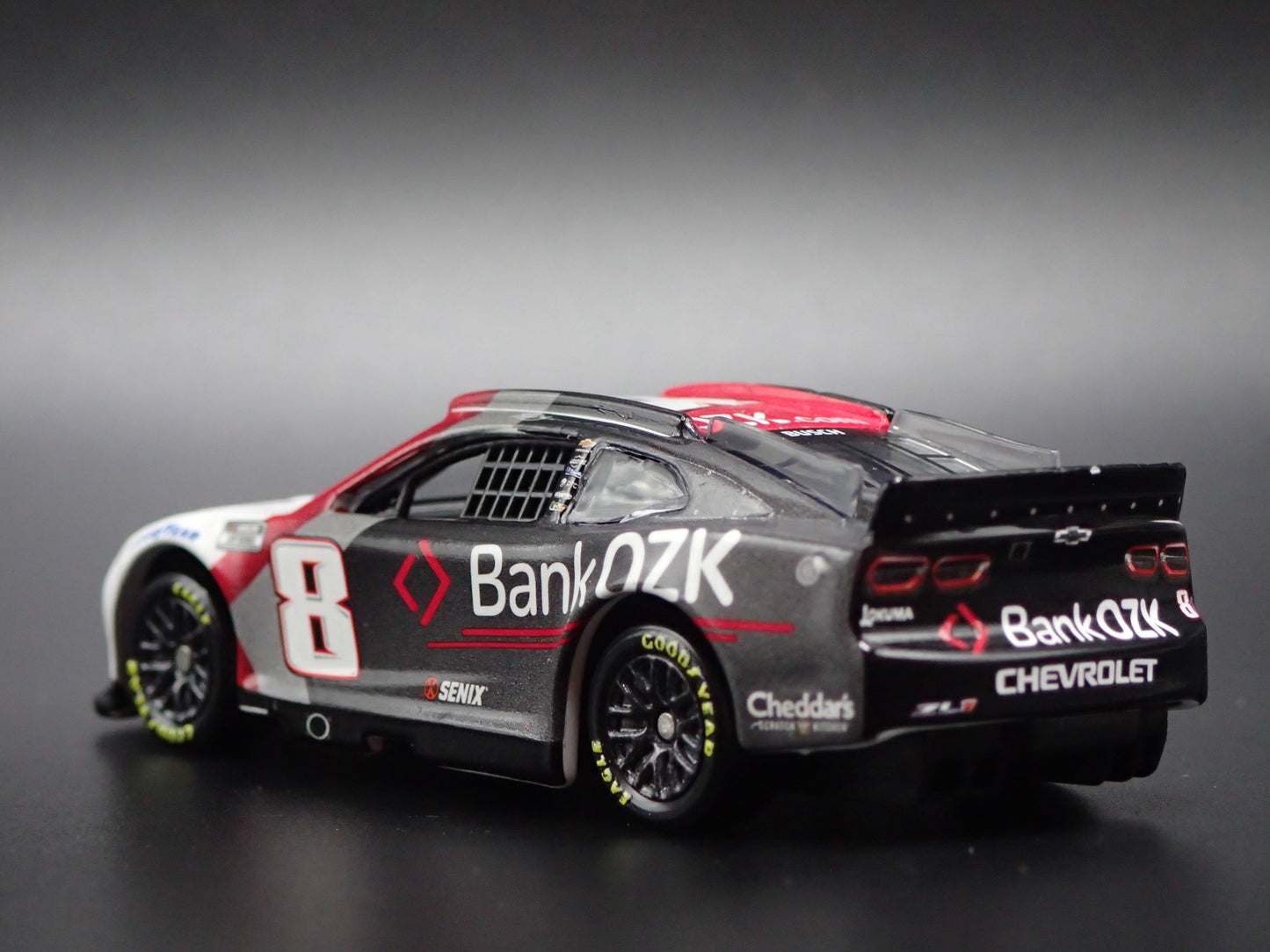 2025 25 CHEVROLET 8 KYLE BUSCH BANK OF THE OZARKS NASCAR 1:64 DIECAST MODEL CAR