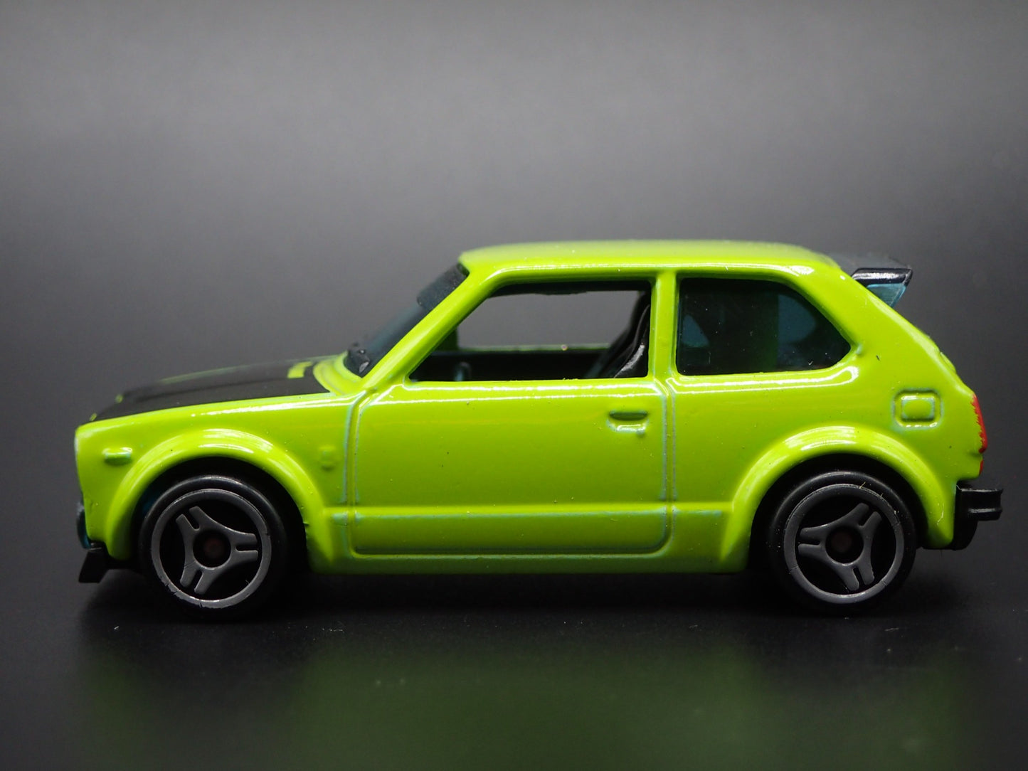 1973-1978 HONDA CIVIC CUSTOM GREEN 1:64 SCALE COLLECTIBLE DIECAST MODEL CAR