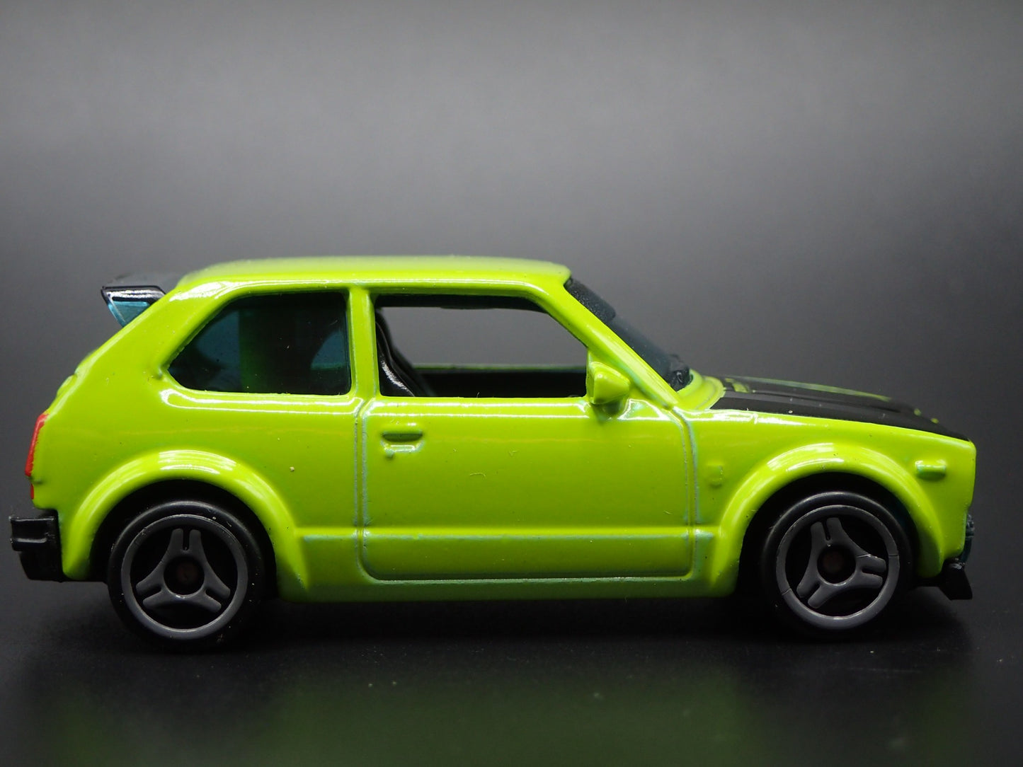 1973-1978 HONDA CIVIC CUSTOM GREEN 1:64 SCALE COLLECTIBLE DIECAST MODEL CAR