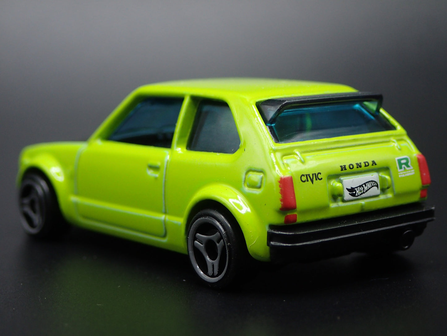 1973-1978 HONDA CIVIC CUSTOM GREEN 1:64 SCALE COLLECTIBLE DIECAST MODEL CAR