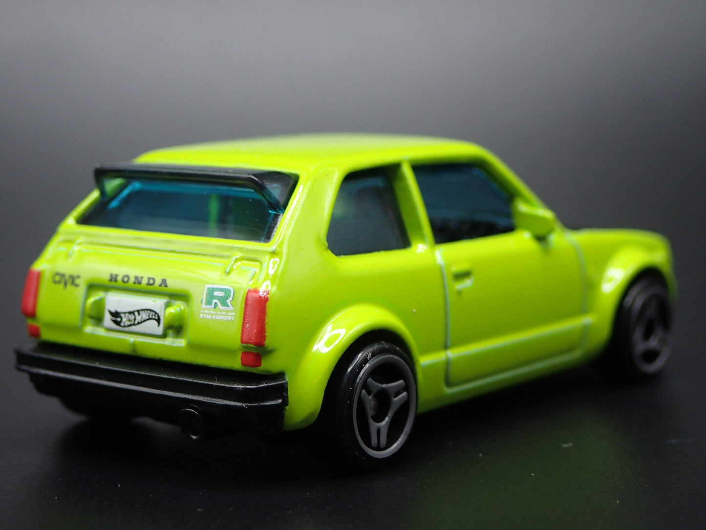 1973-1978 HONDA CIVIC CUSTOM GREEN 1:64 SCALE COLLECTIBLE DIECAST MODEL CAR