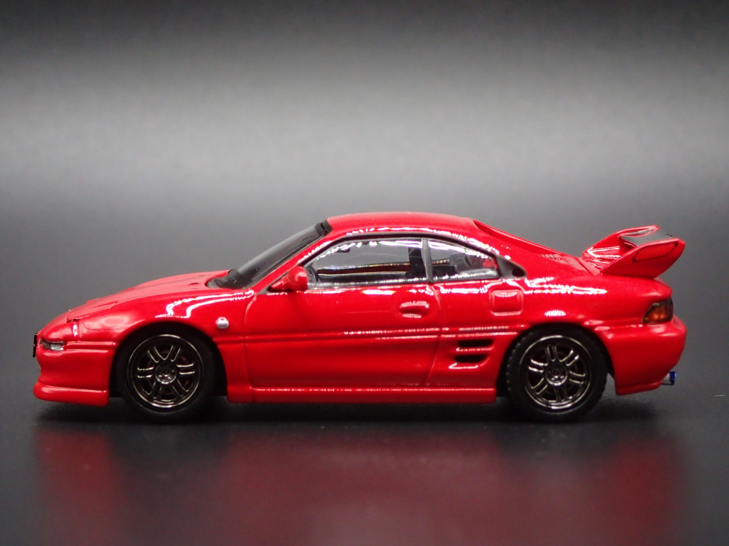 1989-1999 TOYOTA MR2 SW20 RED 1/64 SCALE COLLECTIBLE DIORAMA DIECAST MODEL CAR