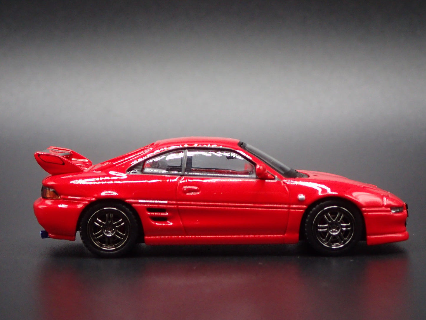 1989-1999 TOYOTA MR2 SW20 RED 1/64 SCALE COLLECTIBLE DIORAMA DIECAST MODEL CAR