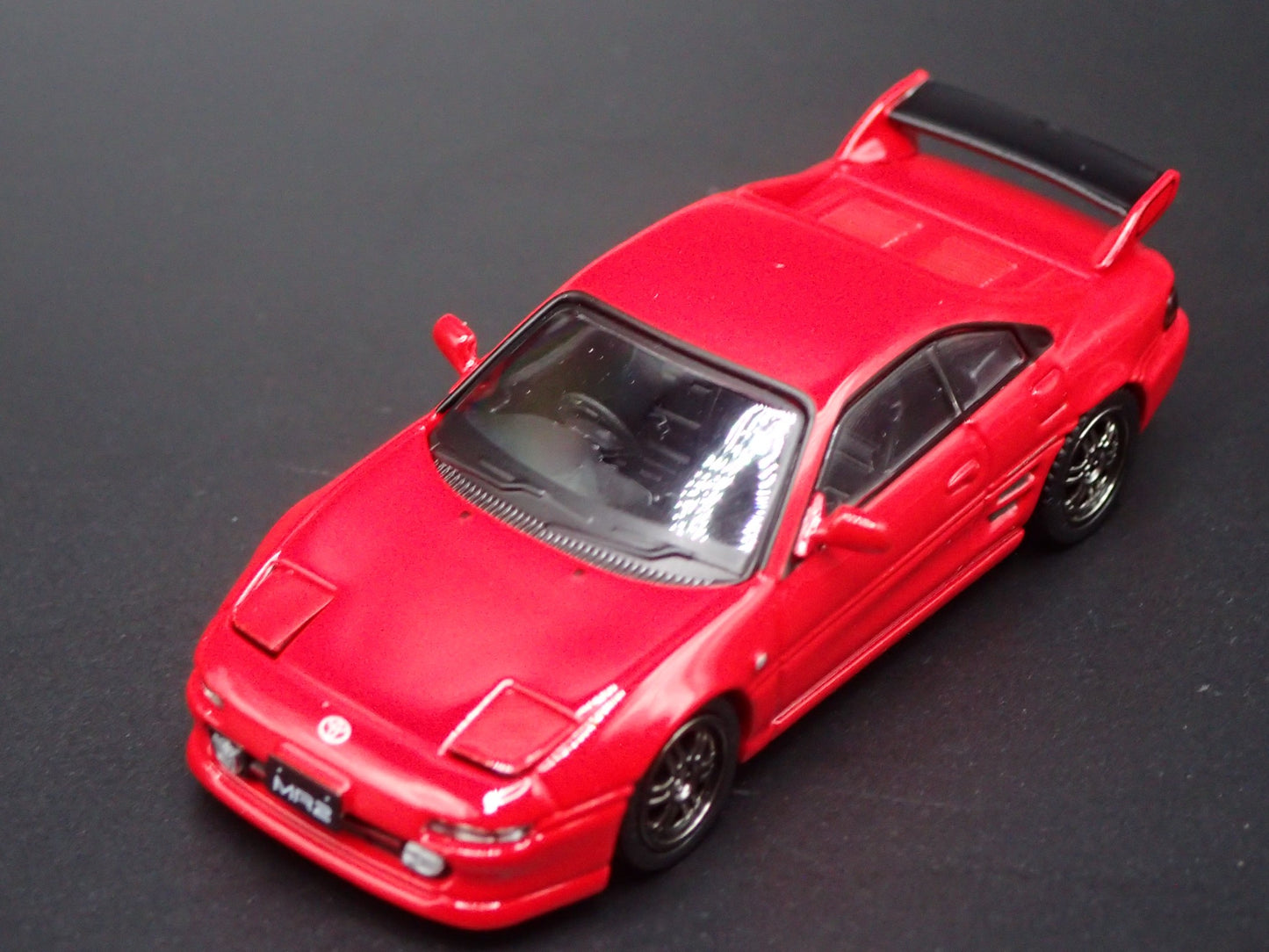 1989-1999 TOYOTA MR2 SW20 RED 1/64 SCALE COLLECTIBLE DIORAMA DIECAST MODEL CAR