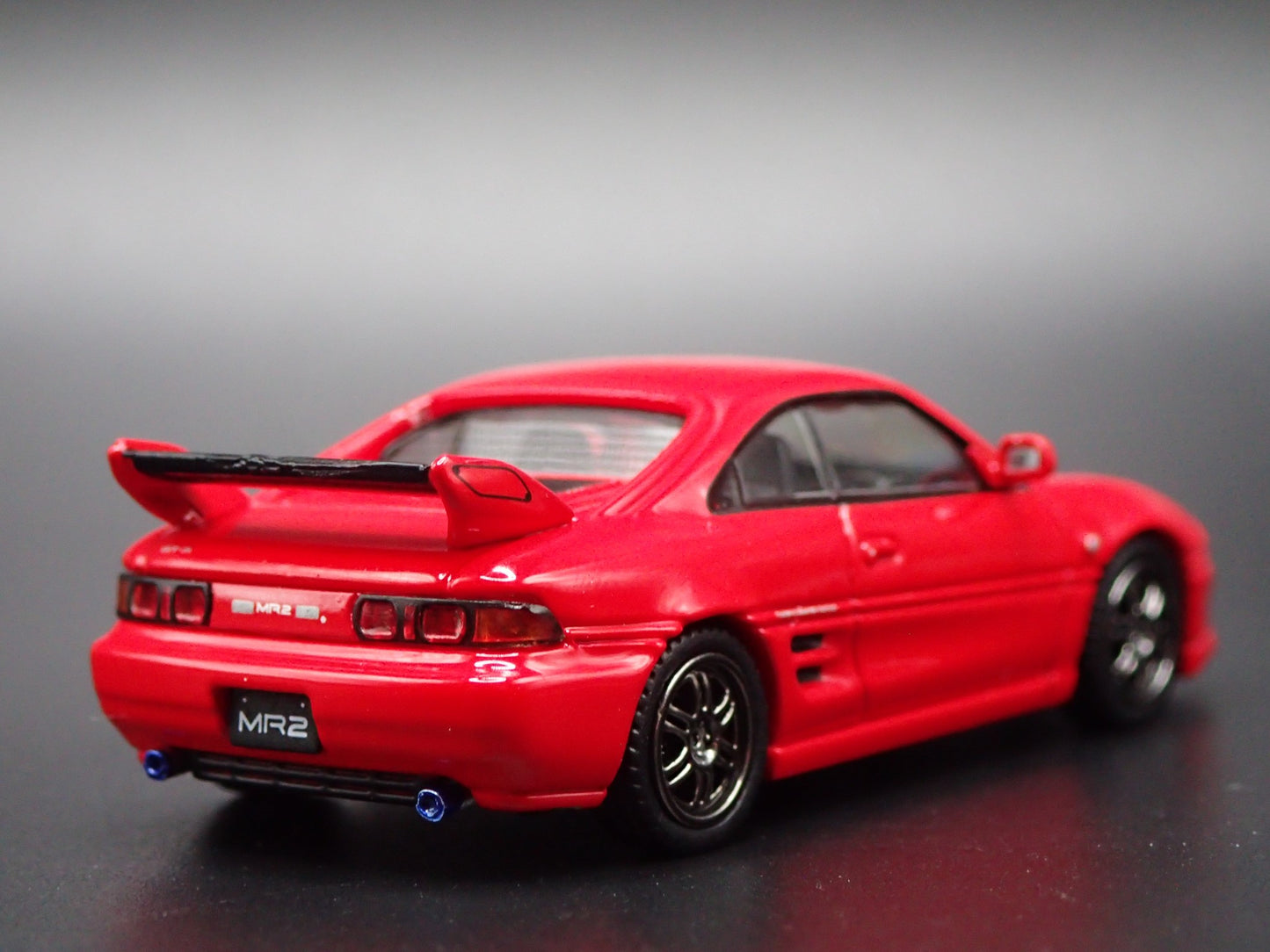1989-1999 TOYOTA MR2 SW20 RED 1/64 SCALE COLLECTIBLE DIORAMA DIECAST MODEL CAR