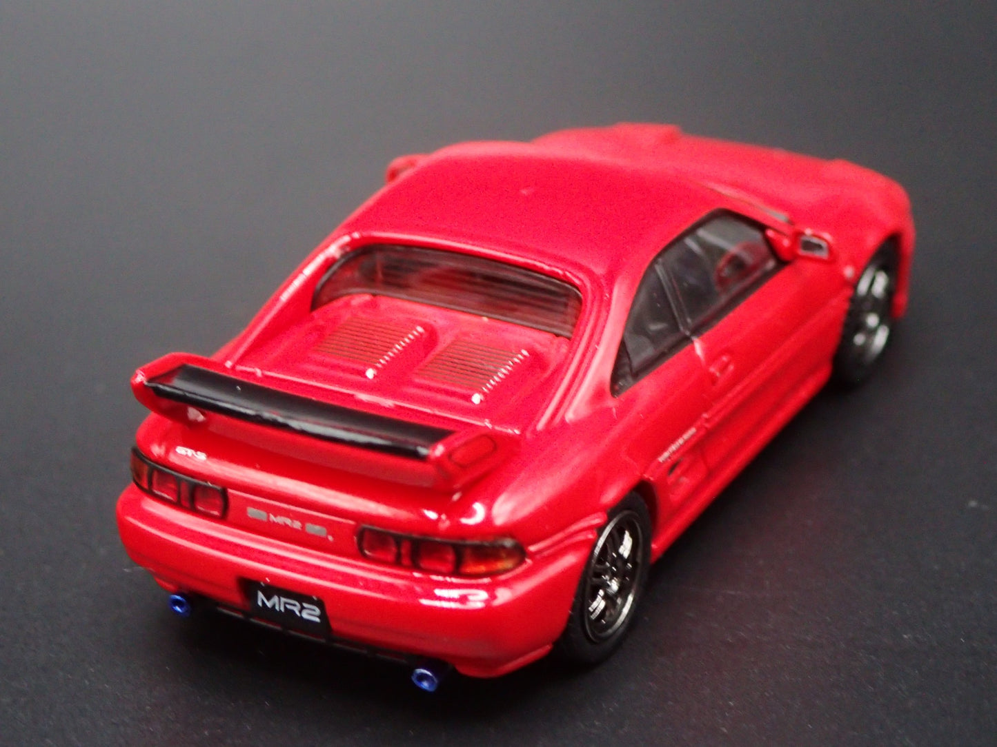 1989-1999 TOYOTA MR2 SW20 RED 1/64 SCALE COLLECTIBLE DIORAMA DIECAST MODEL CAR
