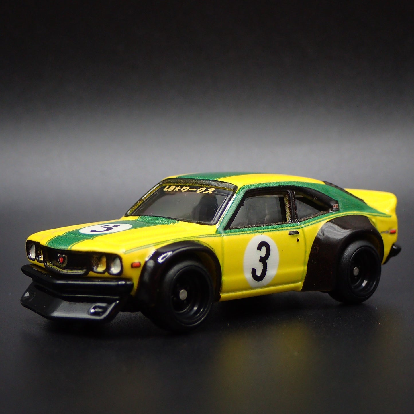 1971-1978 MAZDA RX3 JDM RACING 1:64 SCALE COLLECTIBLE DIORAMA DIECAST MODEL CAR