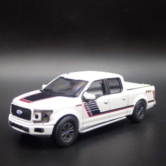 2015-2020 FORD F150 LARIAT FX4 PICKUP TRUCK WHITE 1:64 SCALE DIECAST MODEL CAR