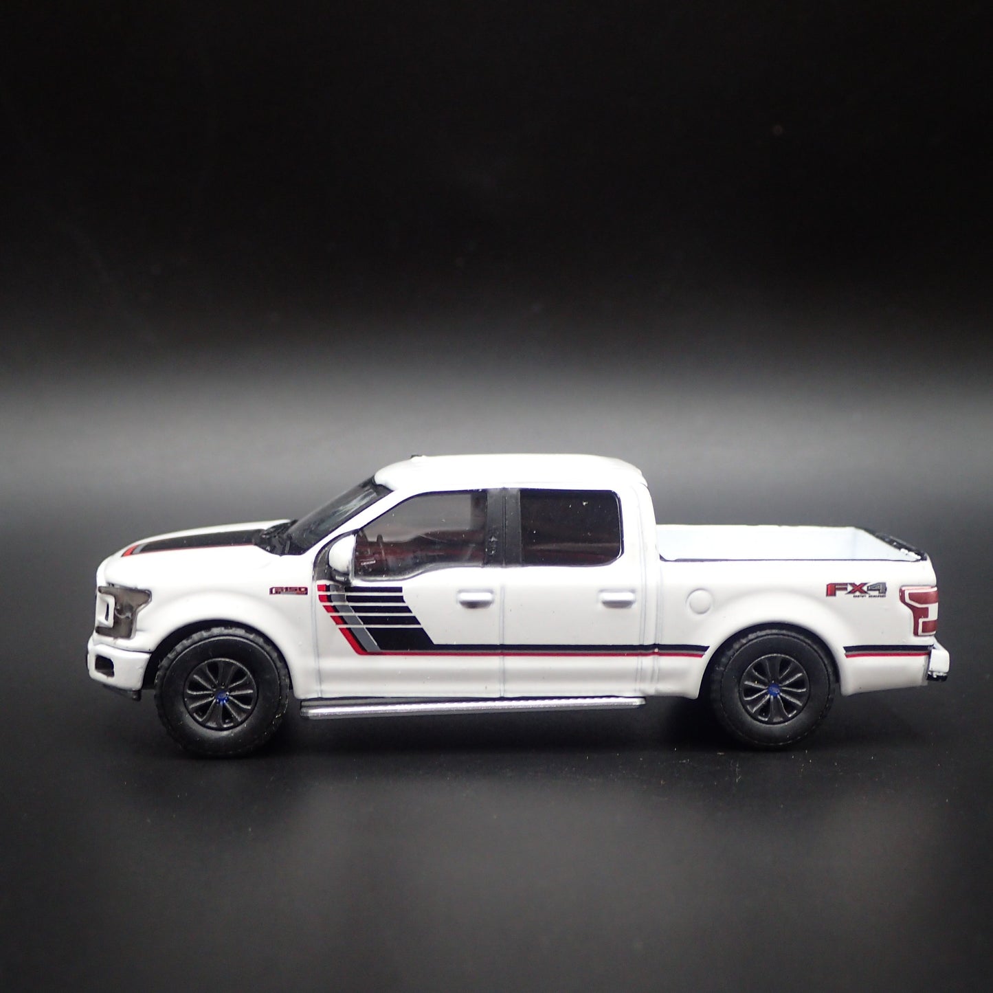 2015-2020 FORD F150 LARIAT FX4 PICKUP TRUCK WHITE 1:64 SCALE DIECAST MODEL CAR