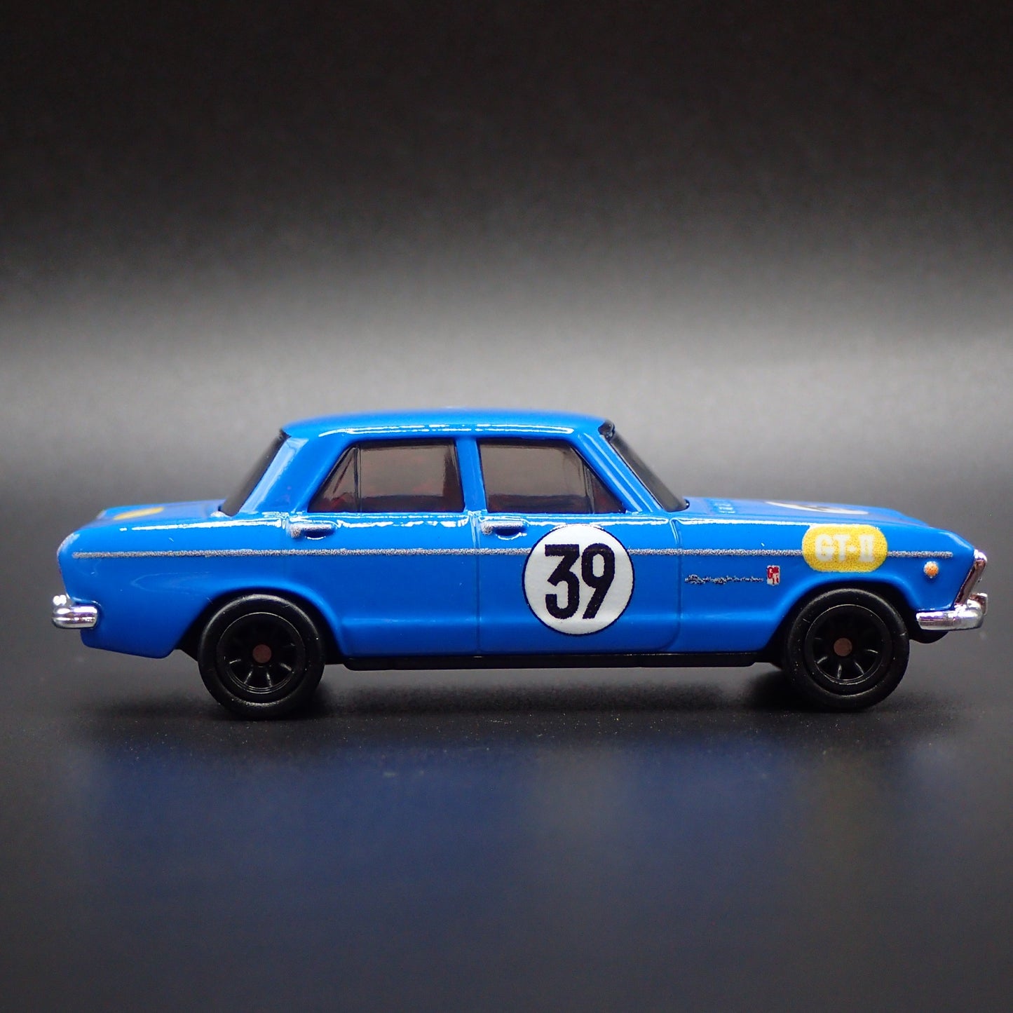1963-1968 NISSAN PRINCE SKYLINE GT BLUE 1:64 SCALE COLLECTIBLE DIECAST MODEL CAR