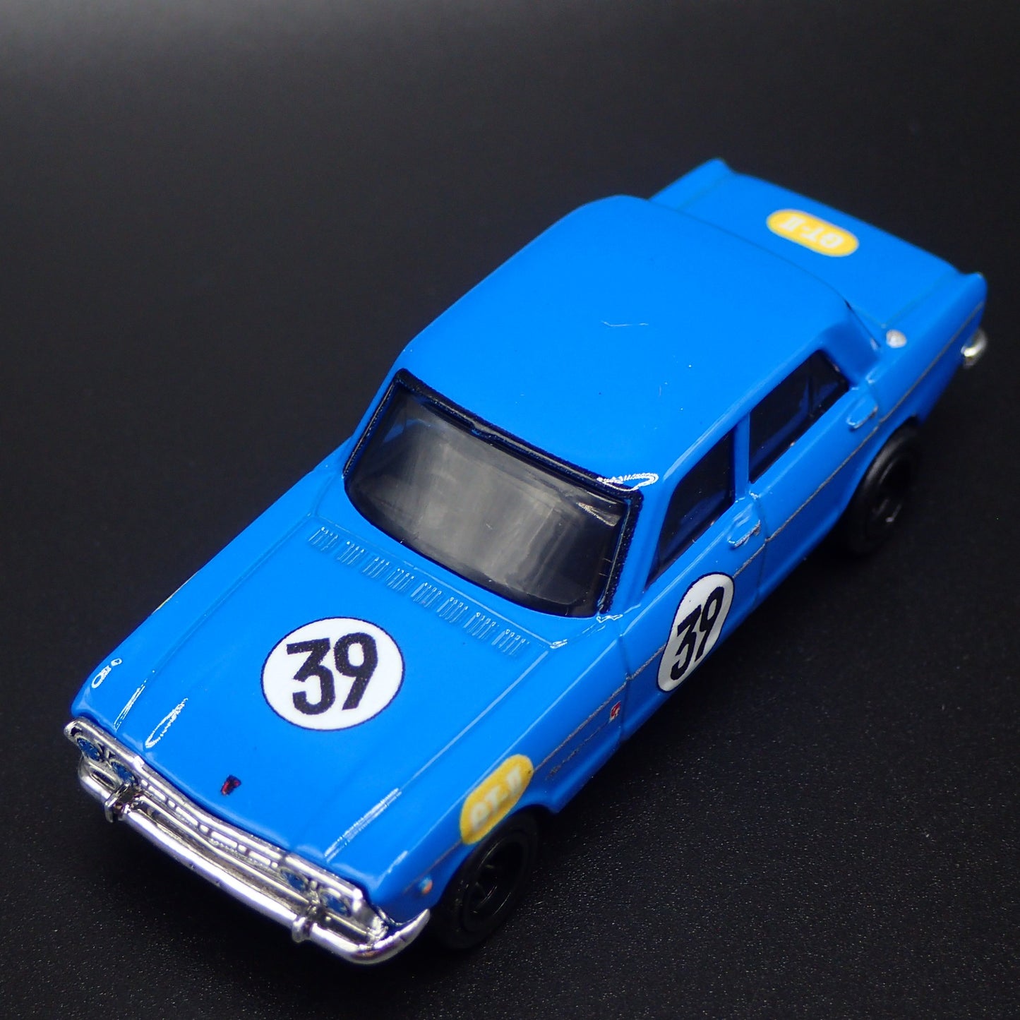 1963-1968 NISSAN PRINCE SKYLINE GT BLUE 1:64 SCALE COLLECTIBLE DIECAST MODEL CAR