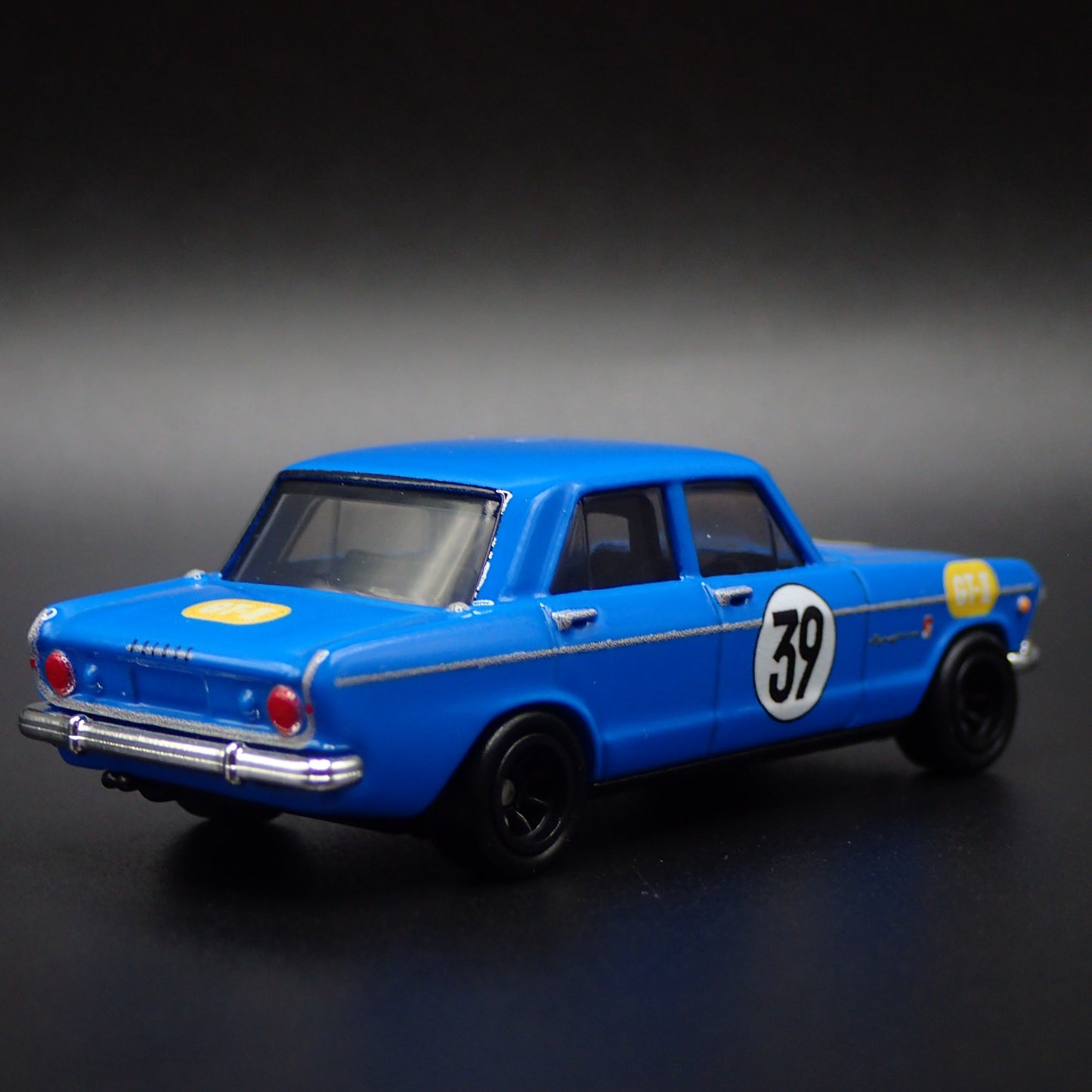 1963-1968 NISSAN PRINCE SKYLINE GT BLUE 1:64 SCALE COLLECTIBLE DIECAST MODEL CAR