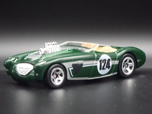 1953-1956 AUSTIN HEALEY ROADSTER CONVERTIBLE GREEN 1:64 SCALE DIECAST MODEL CAR
