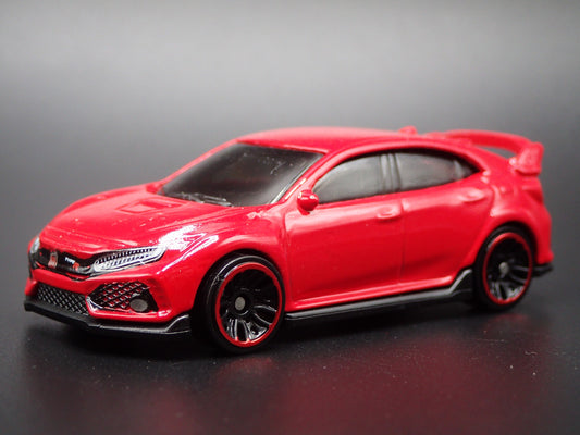 2017-2019 HONDA CIVIC TYPE R 4 FOUR DOOR 1:64 SCALE DIORAMA DIECAST MODEL CAR