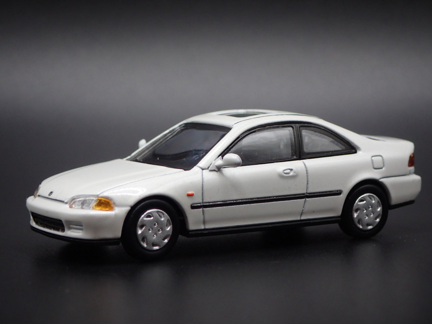 1991-1995 HONDA CIVIC COUPE EJI 1:64 SCALE COLLECTIBLE DIORAMA DIECAST MODEL CAR