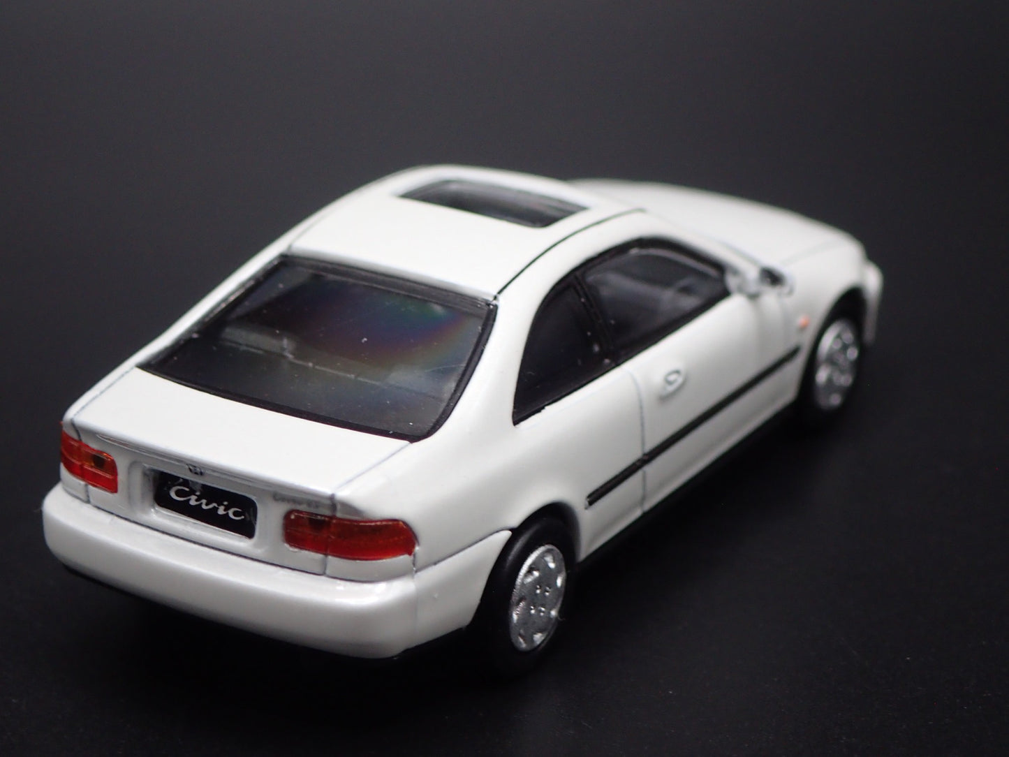 1991-1995 HONDA CIVIC COUPE EJI 1:64 SCALE COLLECTIBLE DIORAMA DIECAST MODEL CAR