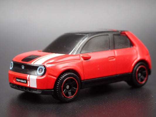 2020-2024 HONDA E ELECTRIC CAR EV RED 1:64 SCALE COLLECTIBLE DIORAMA DIECAST CAR