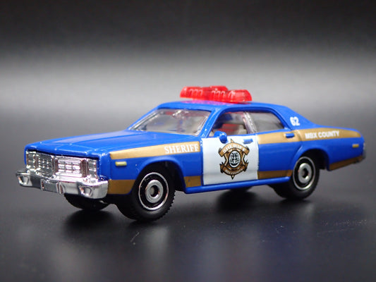 1978 78 DODGE MONACO MBX COUNTY SHERIFF 1/64 SCALE COLLECTIBLE DIECAST MODEL CAR