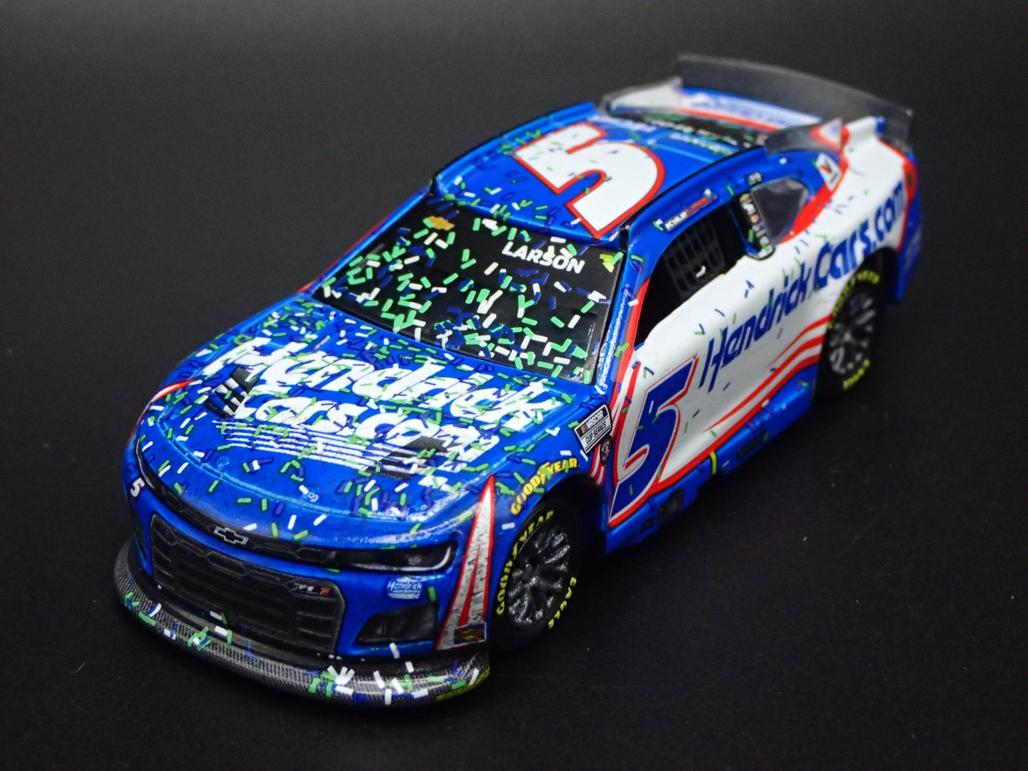 2025 25 CHEVROLET 5 KYLE LARSON HENDRICKCARS NASCAR WIN 1:64 DIECAST MODEL CAR