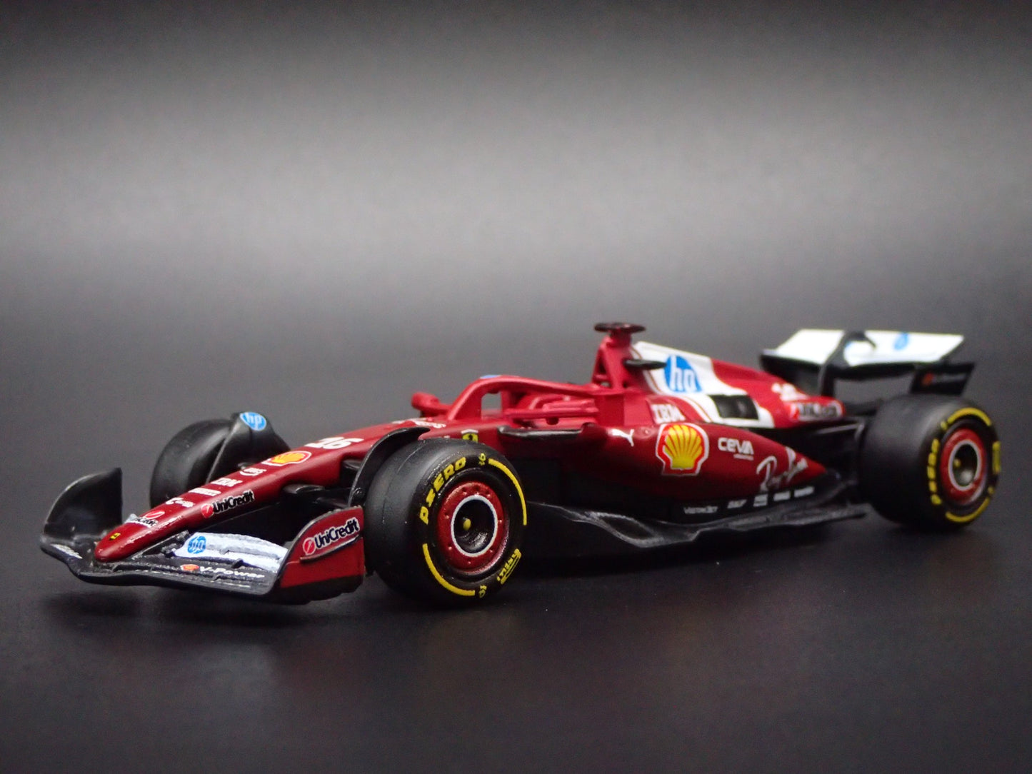 FERRARI F1 RACING SF25 #16 2025 CHARLES LECLERC 1:64 SCALE DIECAST MODEL CAR