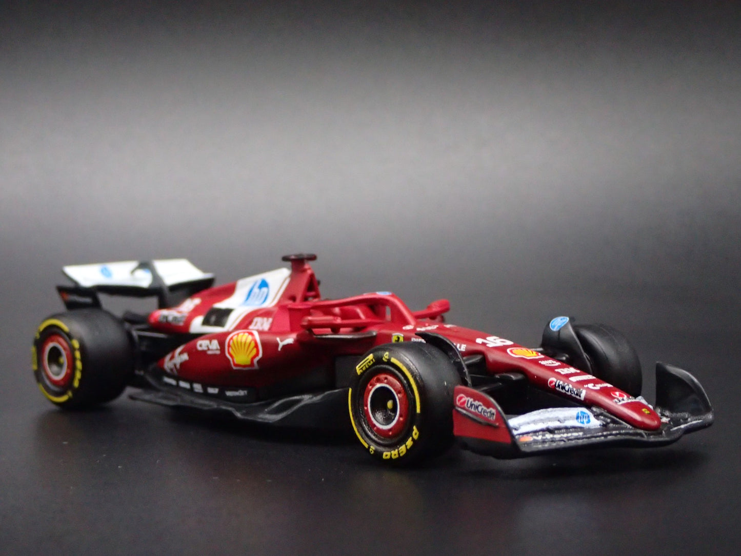 FERRARI F1 RACING SF25 #16 2025 CHARLES LECLERC 1:64 SCALE DIECAST MODEL CAR
