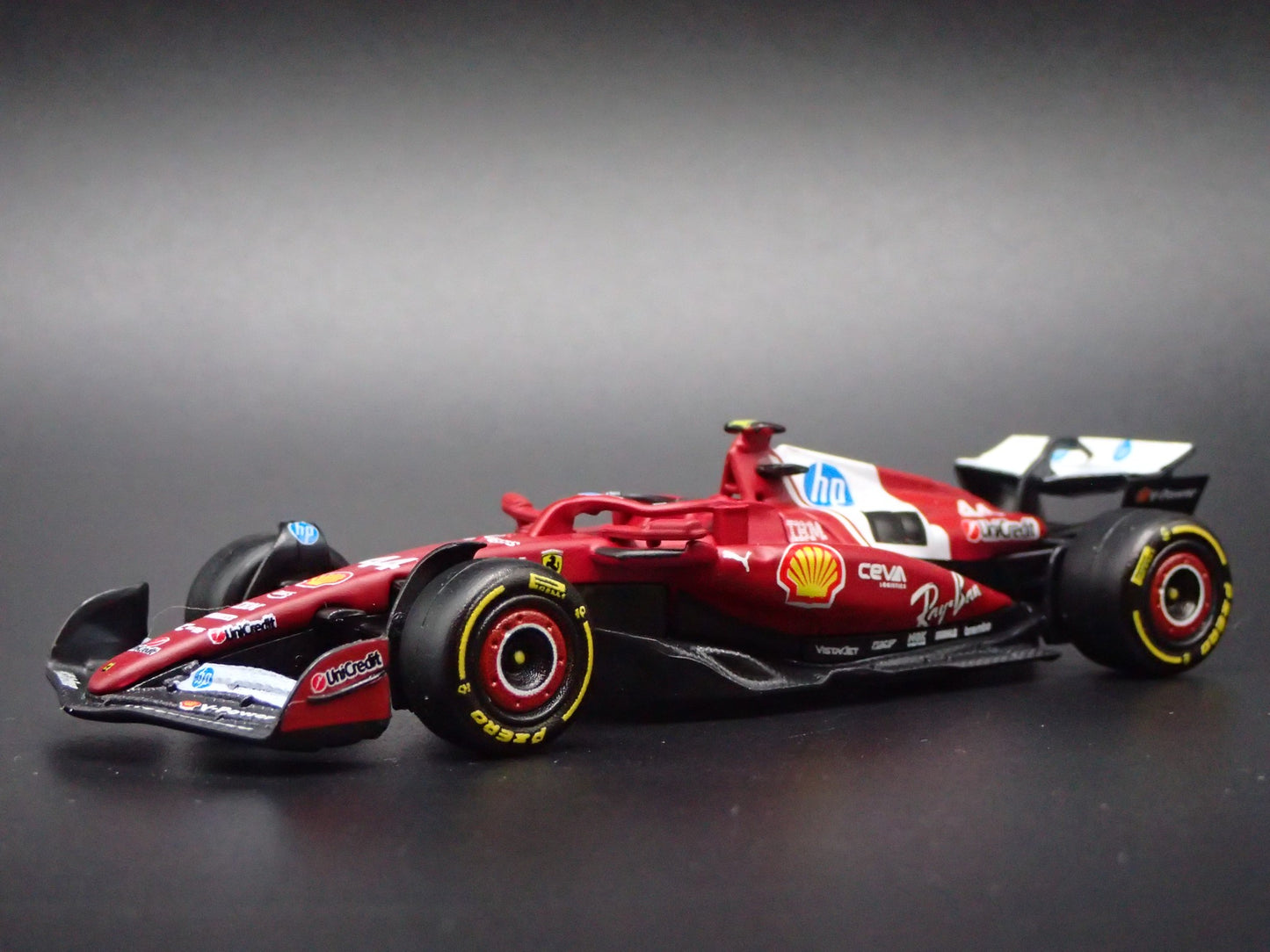 FERRARI F1 RACING SF25 #44 2025 LEWIS HAMILTON 44 1:64 SCALE DIECAST MODEL CAR