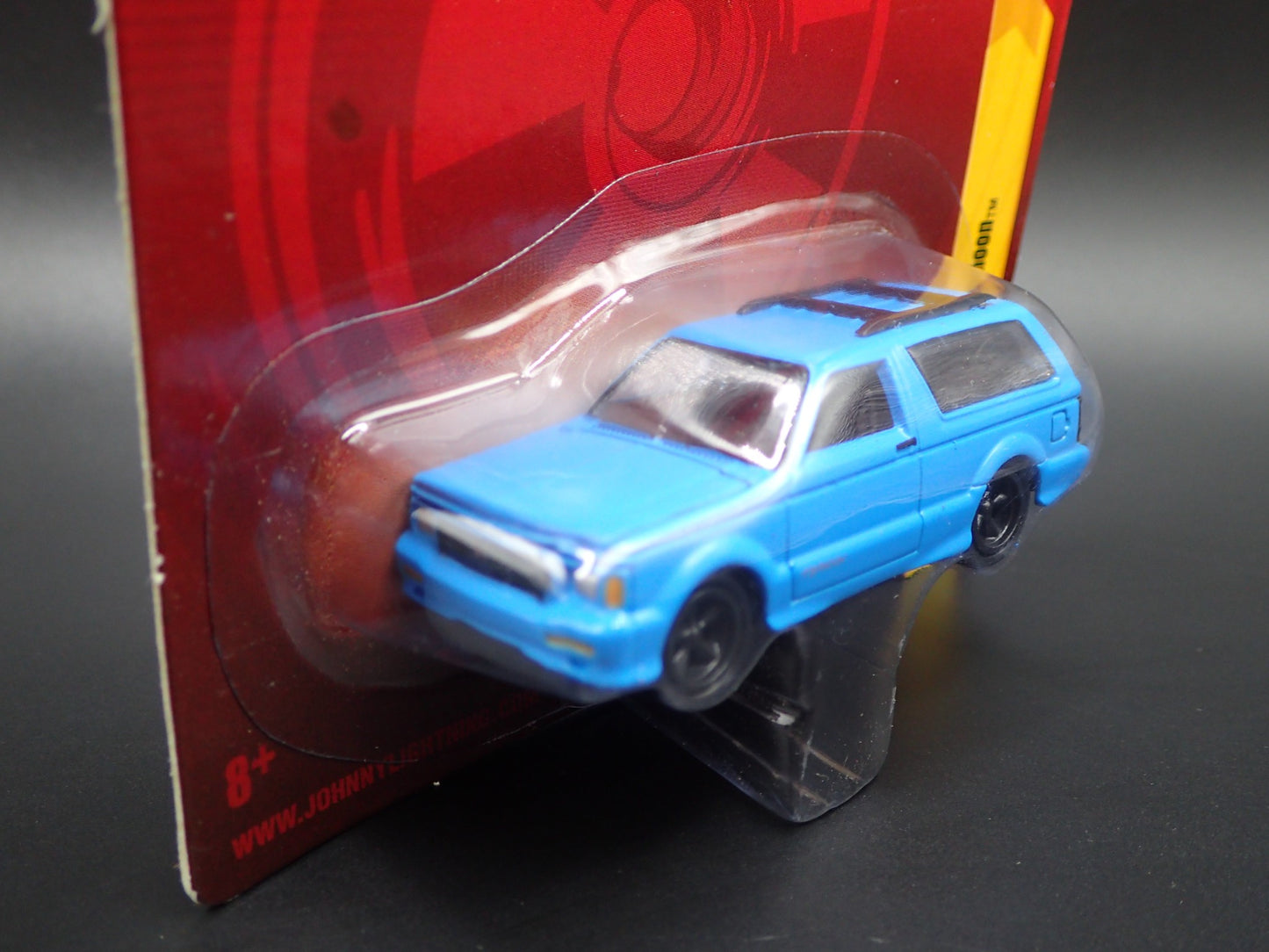 1992 GMC TYPHOON BLUE 2011 JOHNNY LIGHTNING RELEASE 13 SHORT CARD VERY RARE
