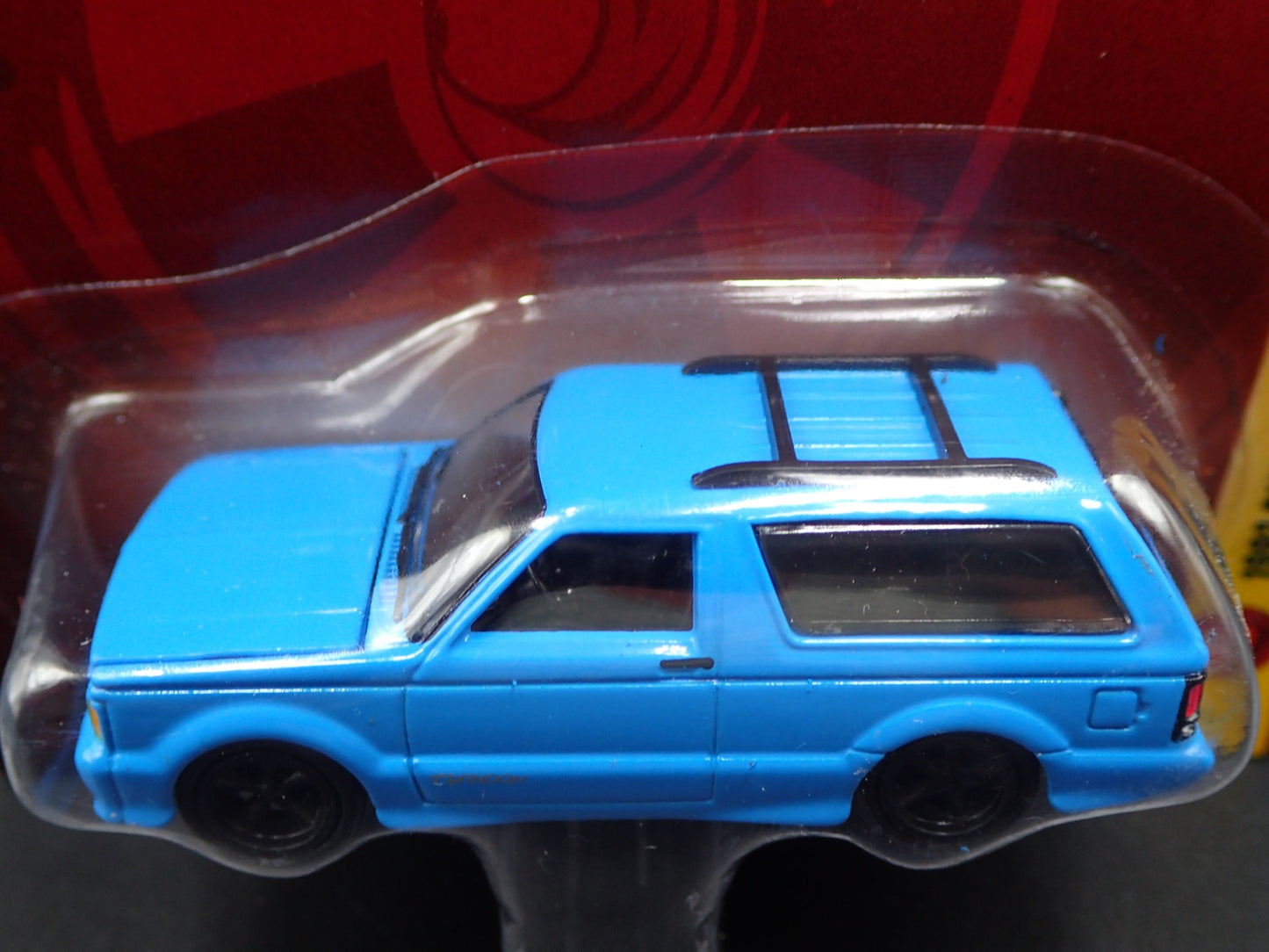 1992 GMC TYPHOON BLUE 2011 JOHNNY LIGHTNING RELEASE 13 SHORT CARD VERY RARE
