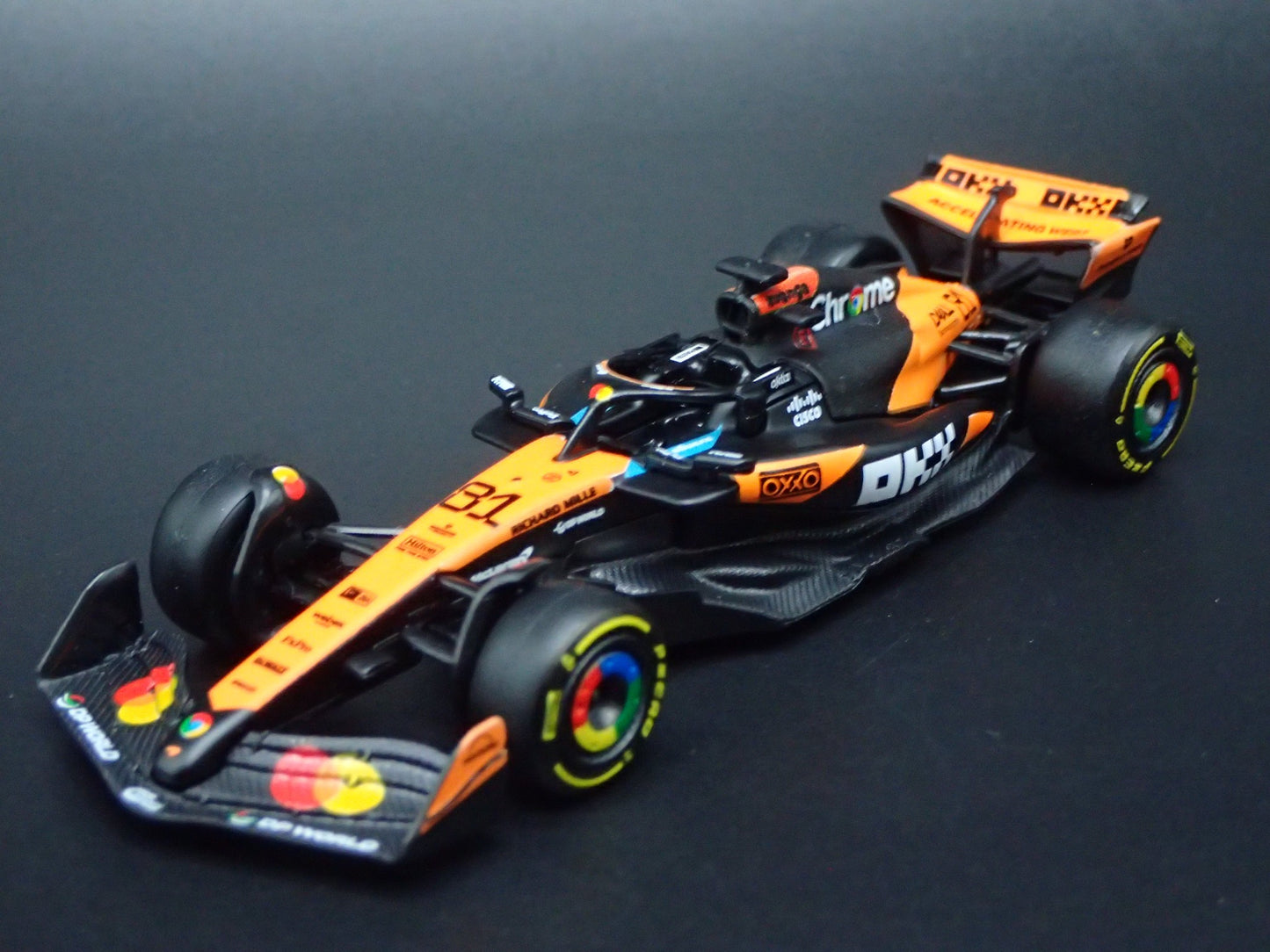 MCLAREN MCL39 #81 2025 OSCAR PIASTRI F1 AUSTRALIAN 1:64 SCALE DIECAST MODEL CAR